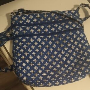 Vera Bradley Triple Zipper Crossbody Bag